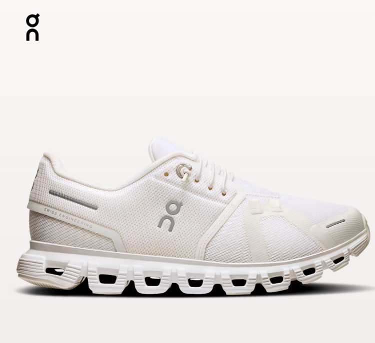 Zapatillas ON CLOUD 6 WHITE/WHITE